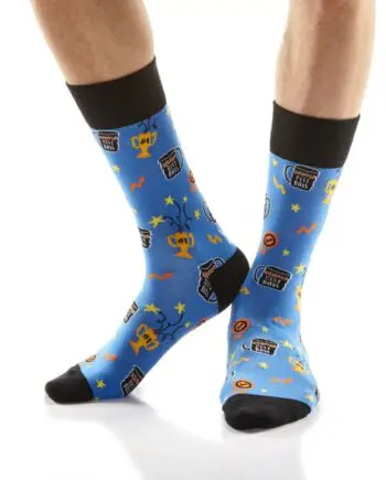 "Best Boss" Men's Novelty Crew Socks by Yo Sox