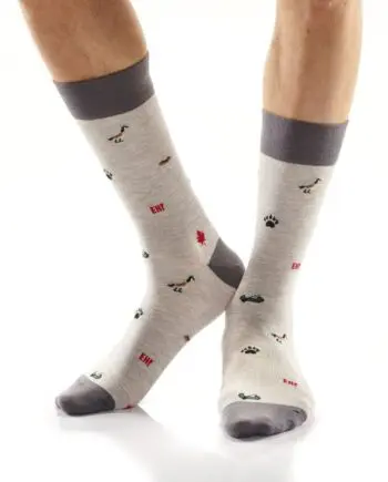 "Canada Mini" Men's Novelty Crew Socks by Yo Sox