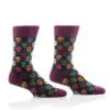 "Skull Fest" Men's Novelty Crew Socks by Yo Sox