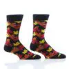 "Fall Scenes" Men's Novelty Crew Socks by Yo Sox