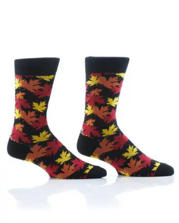 "Fall Scenes" Men's Novelty Crew Socks by Yo Sox