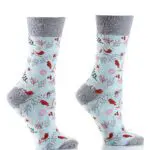 "Wild Winter" Women's Novelty Crew Socks by Yo Sox