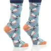 Hit the Slopes Women's Novelty Crew Socks by Yo Sox