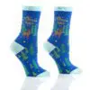 Cheers Deers Women's Novelty Crew Socks by Yo Sox