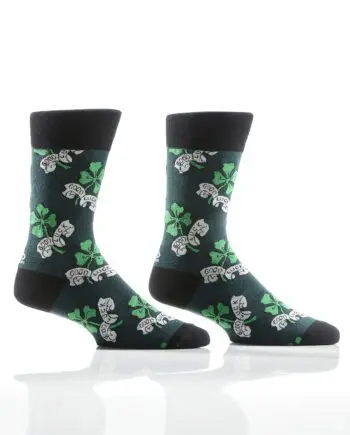 Good Luck Men's novelty crew socks by Yo Sox