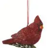 3" Red Cardinal Ornament