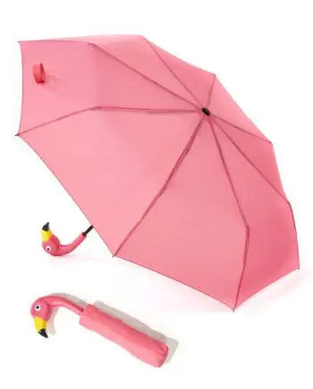 Collapsible Flamingo Umbrella