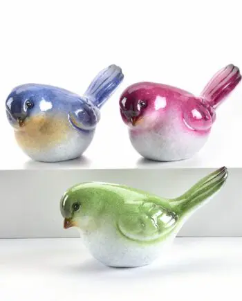 Colourful Bird Figurine