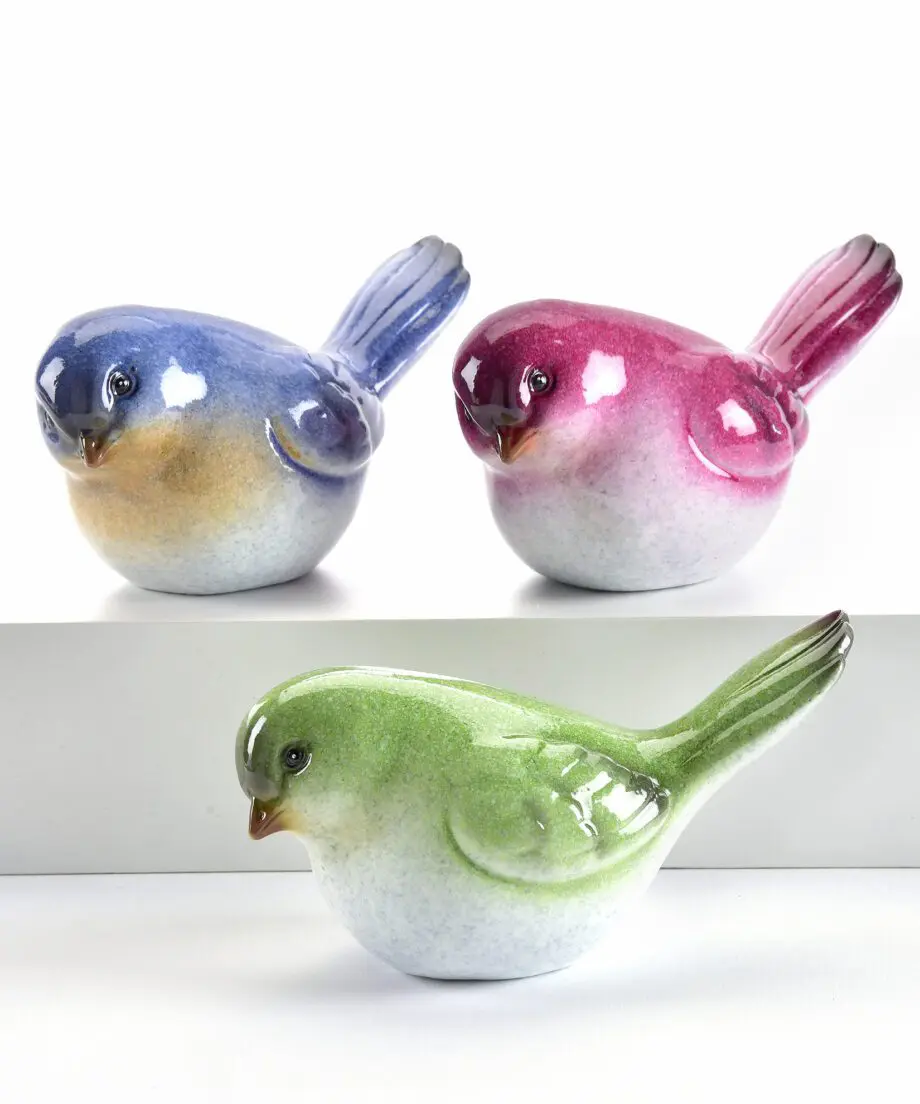 Colourful Bird Figurine