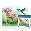 Ruby-Throated Hummingbird mini 100 Piece Jigsaw Puzzle