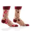 "Rum & Cola" Men's Novelty Crew Socks by Yo Sox