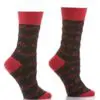 "Nice & Naughty" Women's Novelty Crew Socks by Yo Sox