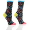 "Peace is Everything" Women's Novelty Crew Socks by Yo Sox