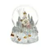 100mm Church Wind Up Musical Water Globe