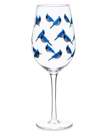 9.5" Blue Jay Goblet - Box Set 4