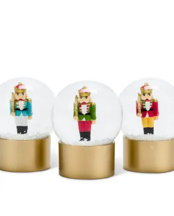 2.25" Small Nutcracker Snow Globe