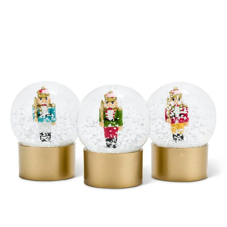 2.25" Small Nutcracker Snow Globe