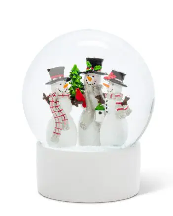 5.25" Snowman Trio Snow Globe