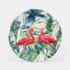 10.5" Flamingo Dinner Plate by Monarque