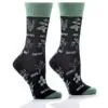 "Know Your Herbs" Women's Novelty Crew Socks by Yo Sox