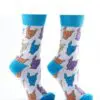 "Hang Loose" Women's Novelty Crew Socks by Yo Sox