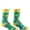 "19th Hole Golf" Men's Novelty Crew Socks by Yo Sox