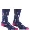 "Sail Away" Men's Novelty Crew Socks by Yo Sox