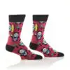 "Party Panda" Men's Novelty Crew Socks by Yo Sox