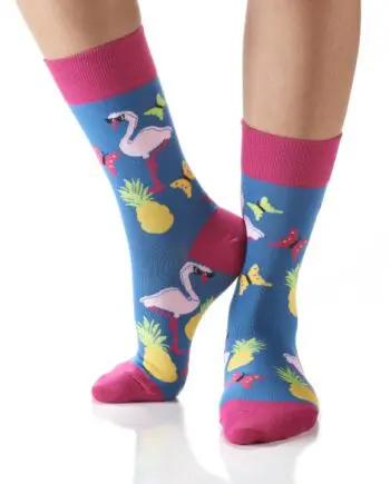 "Summer Things" Women's Novelty Crew Socks by Yo Sox