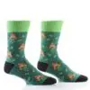 "Dollar Bills Y'all" Men's Novelty Crew Socks by Yo Sox