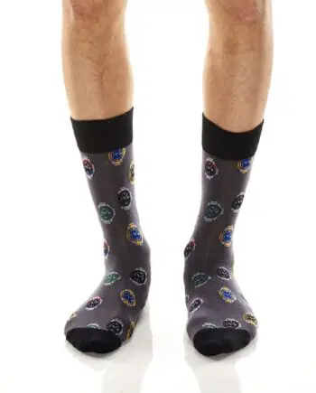 "Rolax" Men's Novelty Crew Socks by Yo Sox