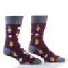 "Carrate" Men's Novelty Crew Socks by Yo Sox