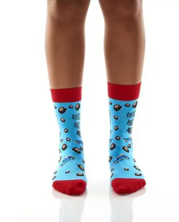 "Hockey Mom" Women's Novelty Crew Socks by Yo Sox