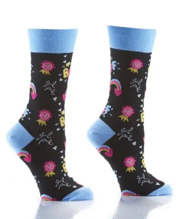 "BFF" Women's Novelty Crew Socks by Yo Sox