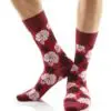 "Hawaii Floral" Men's Novelty Crew Socks by Yo Sox