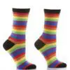 "Pride Colors" Women's Novelty Crew Socks by Yo Sox