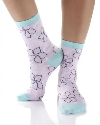 "Aloha" Women's Novelty Crew Socks by Yo Sox