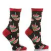 "Juicy Watermelon" Women's Novelty Crew Socks by Yo Sox