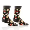 "Comfort Food" Men's Novelty Crew Socks by Yo Sox