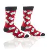 "Dominoes" Men's Novelty Crew Socks by Yo Sox