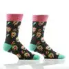 "Luchadores" Men's Novelty Crew Socks by Yo Sox