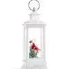 10.83" LED Water Lantern with Cardinals