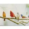 23.8" x 12" Seven Birds Wall Print