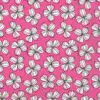 "Pink Graphic Flower" Luncheon Napkins