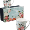 "Bird Garden" Mugs - Set of 2