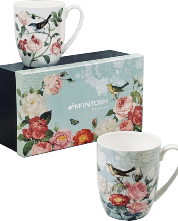 "Bird Garden" Mugs - Set of 2