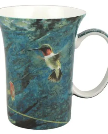 Bateman Ruby-Throat & Columbine Crest Mug