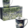 Monet Water Lilies Mug Set of 2