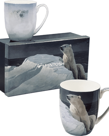 Bateman Polar Bears Mugs - Set of 2