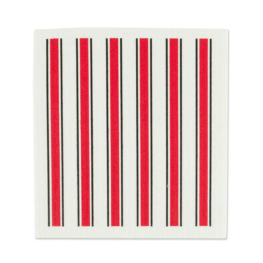 "Rooster & Stripe" Amazing Swedish Dishcloths Set of 2